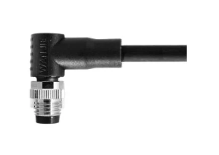 M8 Male Right Angle UnShield B-Kodifikazzjoni 5PIN PVC 2.0M M8X1.0