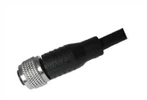 M12 Female Straight UnShield A-Kodifikazzjoni 8PIN PVC Cable 2.0M M12X1.0